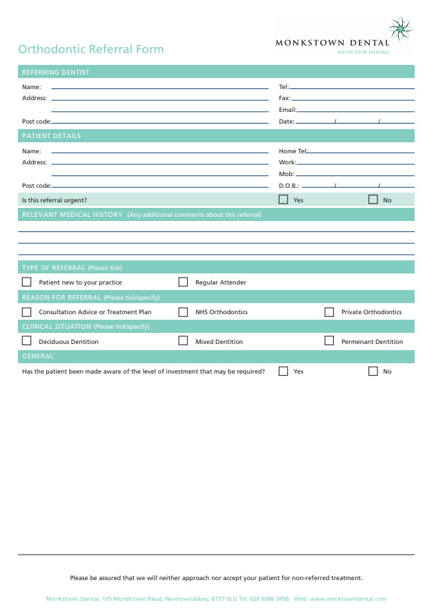 Download are referral form